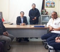 Kale Kaymakamı Mehmet Güder, ilçedeki sağlık çalışanlarını ziyaret etti.